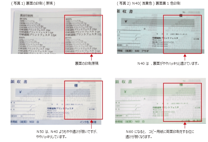 契約書の両面印刷について